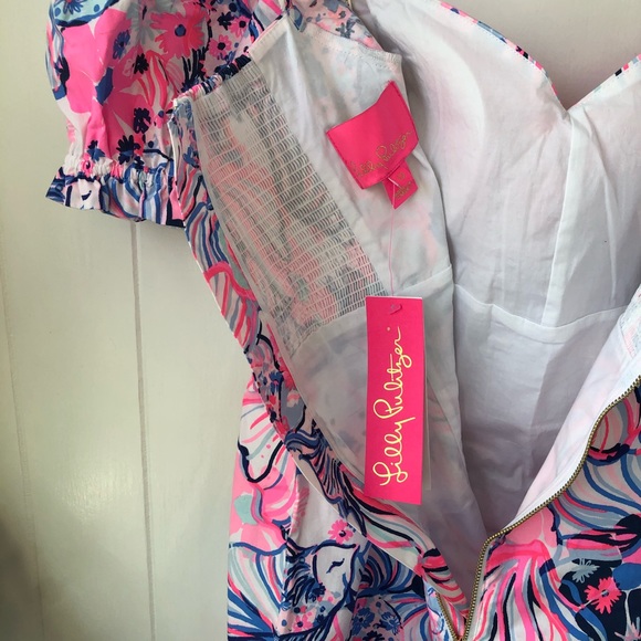NWT Lilly Pulitzer Keisha Stretch Dress - Picture 7 of 15